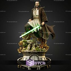 Qui Gon Jinn 440mm STL Files