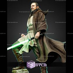 Qui Gon Jinn 440mm STL Files