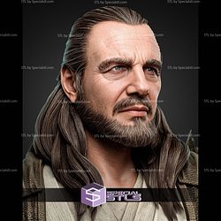Qui Gon Jinn 440mm STL Files