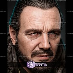 Qui Gon Jinn 440mm STL Files