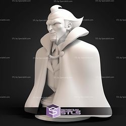 Ras Al Ghul Animated Bust STL Files