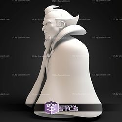 Ras Al Ghul Animated Bust STL Files