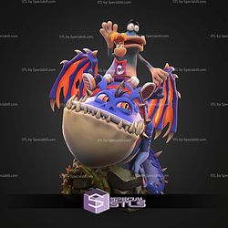 Rayman And Globox 180mm STL Files