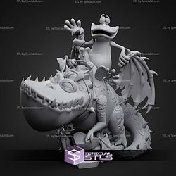 Rayman And Globox 180mm STL Files