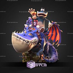Rayman And Globox 180mm STL Files