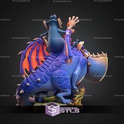 Rayman And Globox 180mm STL Files