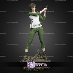 Rebecca Chambers Tomb 330mm STL Files