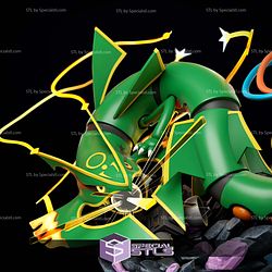 Rayquaza Vs Deoxys Pokemon 280mm STL Files (check version)