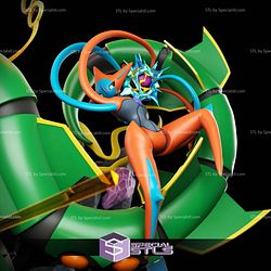 Rayquaza Vs Deoxys Pokemon 280mm STL Files (check version)
