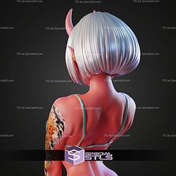 Red Oni Summer Beach STL Files