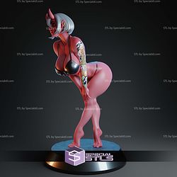 Red Oni Summer Standing STL Files
