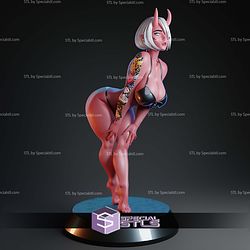 Red Oni Summer Standing STL Files