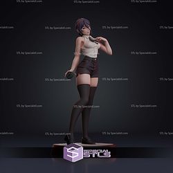 Reze Chainsaw Man Signature Pose STL Files