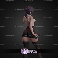 Reze Chainsaw Man Signature Pose STL Files