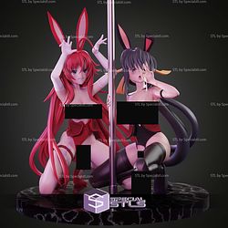Rias And Akeno Highschool DXD ALT STL Files