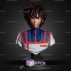 Rick Hunter Robotech Bust 3D Print Files