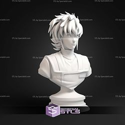Rick Hunter Robotech Bust 3D Print Files