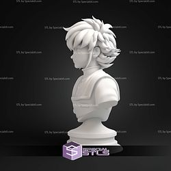 Rick Hunter Robotech Bust 3D Print Files