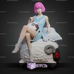 Rin Catherine Resting 230mm STL Files