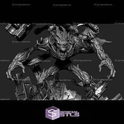Rocket And Groot Iconic Battle STL Files