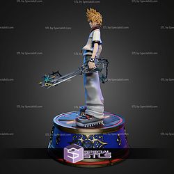 Roxas Kingdom Hearts Stand Pose 275mm STL Files
