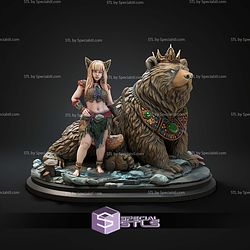 Ruru Tati 32 75mm Fantasy STL Miniatures