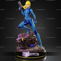 Samus Dynamic And Powerful Pose STL Files