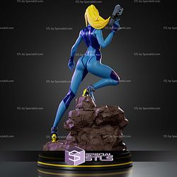 Samus Dynamic And Powerful Pose STL Files
