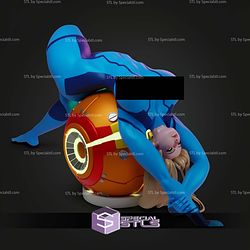 Samus Lying ALT STL Files