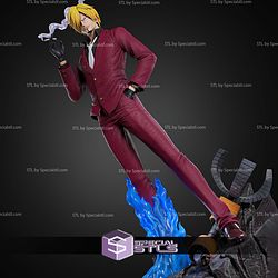 Sanji In Onigashima Suit STL Files