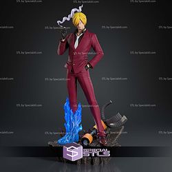 Sanji In Onigashima Suit STL Files