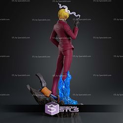 Sanji In Onigashima Suit STL Files