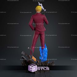 Sanji In Onigashima Suit STL Files