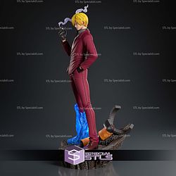 Sanji In Onigashima Suit STL Files