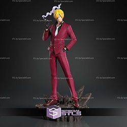 Sanji In Onigashima Suit STL Files
