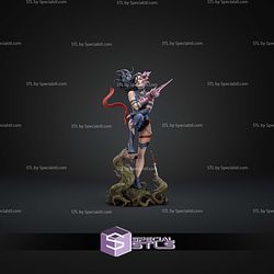 Savage Land Psylocke STL Files