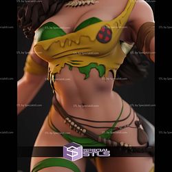 Savage Rogue Lady Jungle STL Files