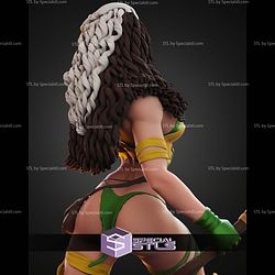 Savage Rogue Lady Jungle STL Files