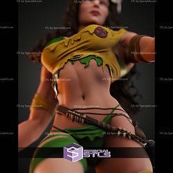 Savage Rogue Lady Jungle STL Files