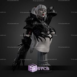 Serastra The Crimson Reaver Bust STL Files
