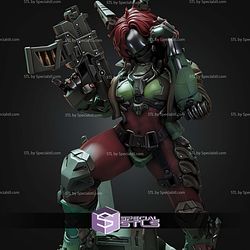 Serenity Indeal 32 75mm Scifi STL Miniatures