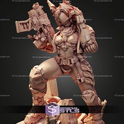 Serenity Indeal 32 75mm Scifi STL Miniatures
