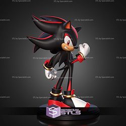 Shadow Sonic Toon 176mm STL Files