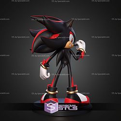 Shadow Sonic Toon 176mm STL Files