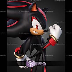 Shadow Sonic Toon 176mm STL Files