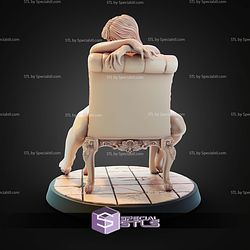 Silent Repose 75mm 1-12 Scale Modern STL Miniatures