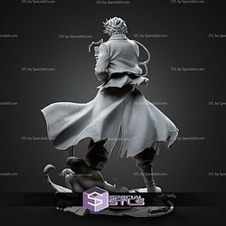 Singed Roy Mustang Fullmetal Alchemist 237mm STL Files