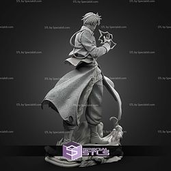 Singed Roy Mustang Fullmetal Alchemist 237mm STL Files