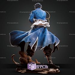 Singed Roy Mustang Fullmetal Alchemist 237mm STL Files