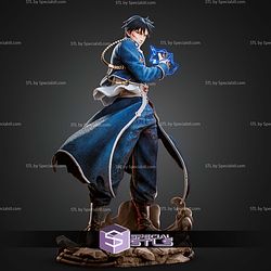 Singed Roy Mustang Fullmetal Alchemist 237mm STL Files